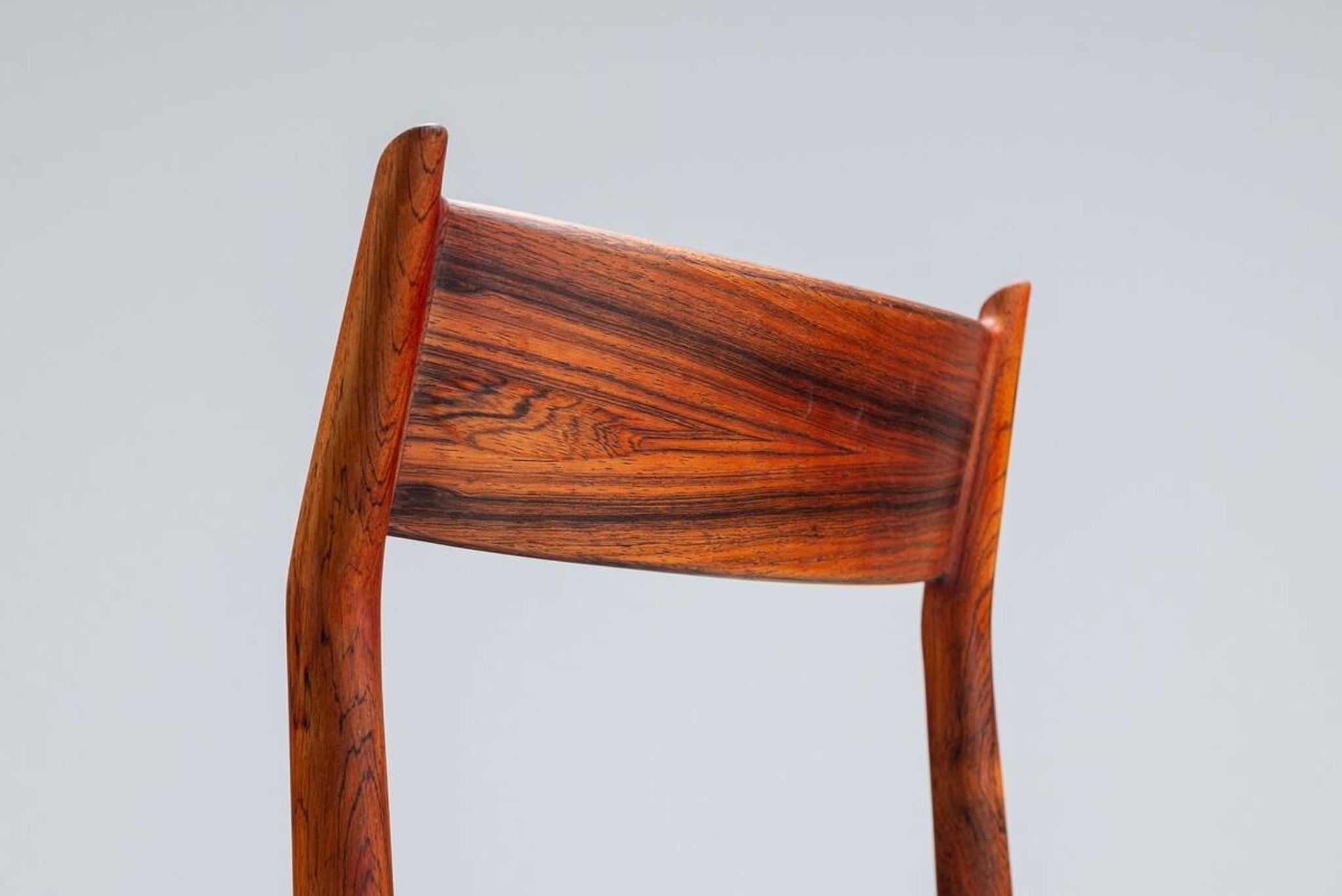 Arne Vodder model 418 dining chairs in rosewood Sibast Mobler Denmark 1960