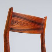 Arne Vodder model 418 dining chairs in rosewood Sibast Mobler Denmark 1960