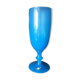 Blue opaline vase