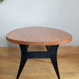 Scandinavian teak side table 1950s/60s menhir top