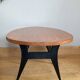 Scandinavian teak side table 1950s/60s menhir top