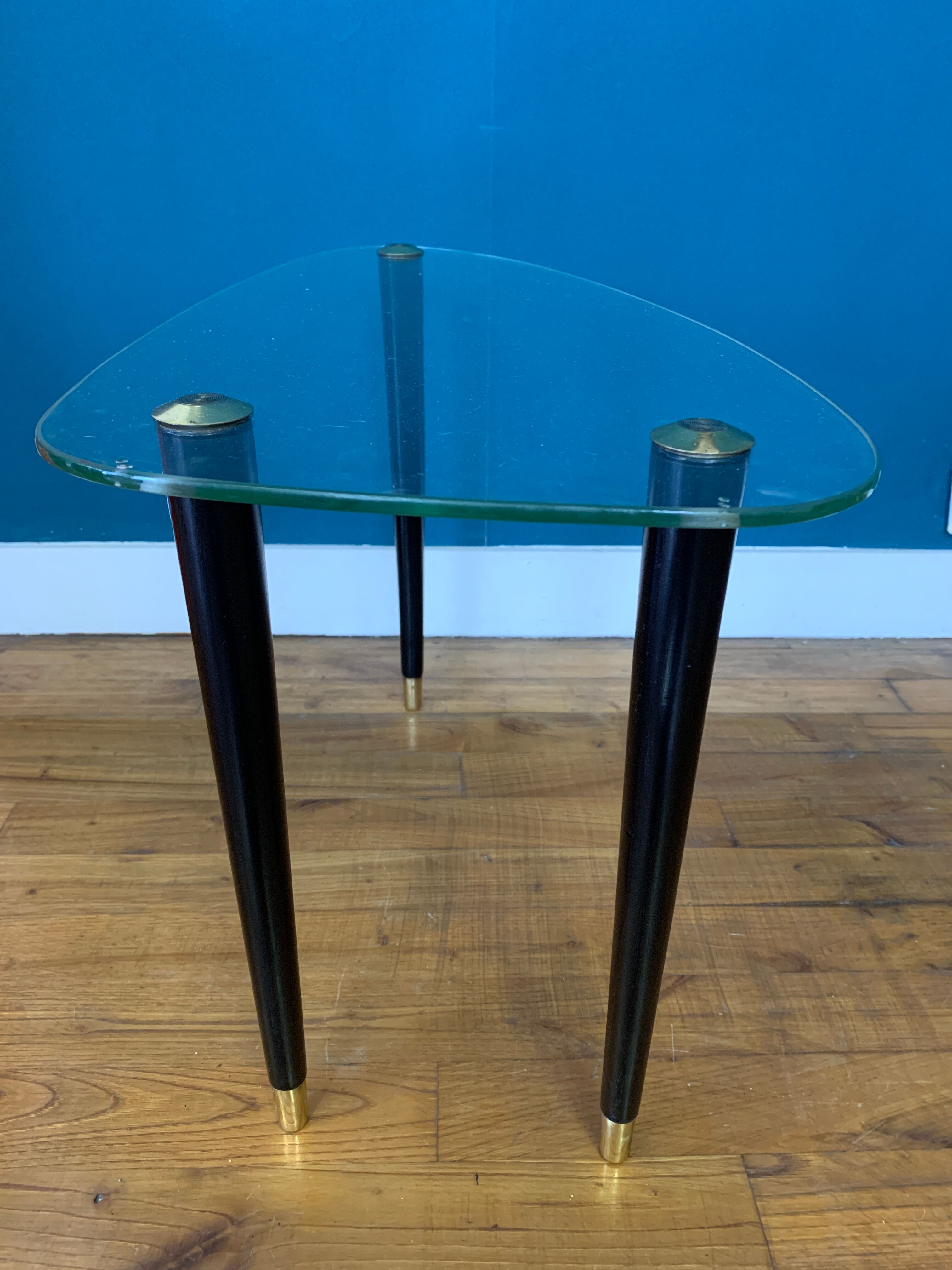 Table basse d'appoint en verre