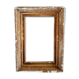 Cadre doré à clefs XIXème 62x45