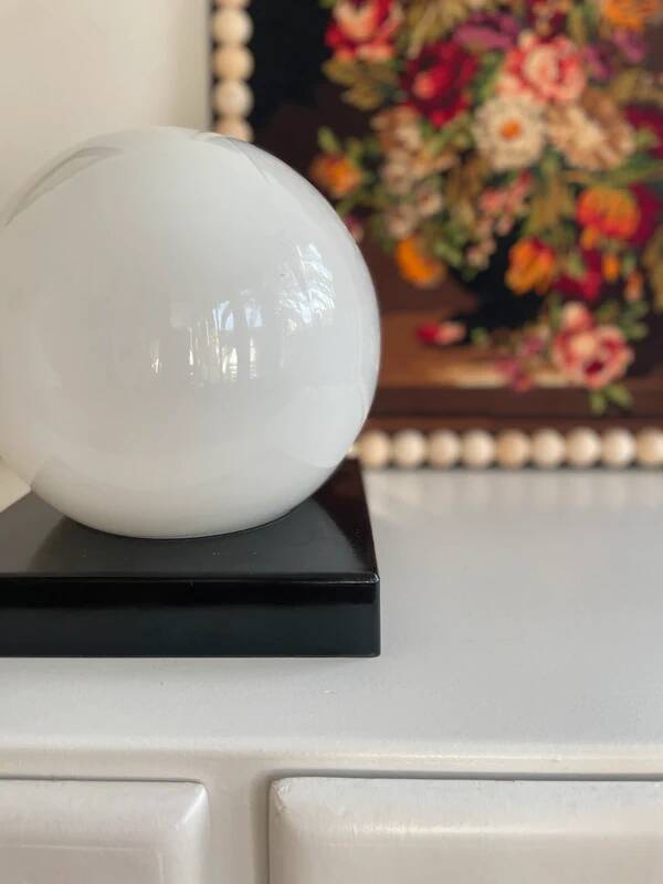 Vintage globe wall sconce