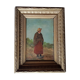 Tableau ancien  huile sur bois 19 ème siècle