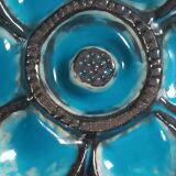 Plaque brutaliste de Irma Yourstone pour Upsala Ekeby Sweden