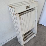 Set of 3 Vintage TRIESTE Foldable Chair by Aldo Jacober, 1970s Mid-Century