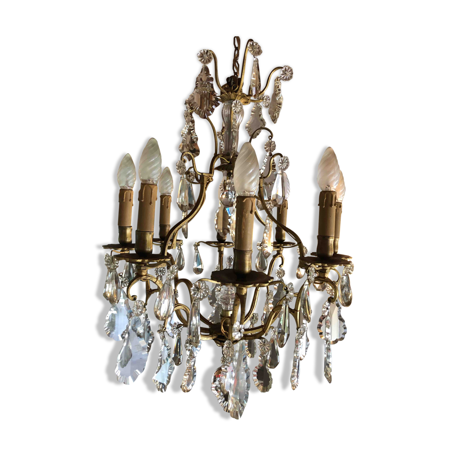 Chandelier style Louis XV