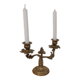 Ancien chandelier en laiton massif