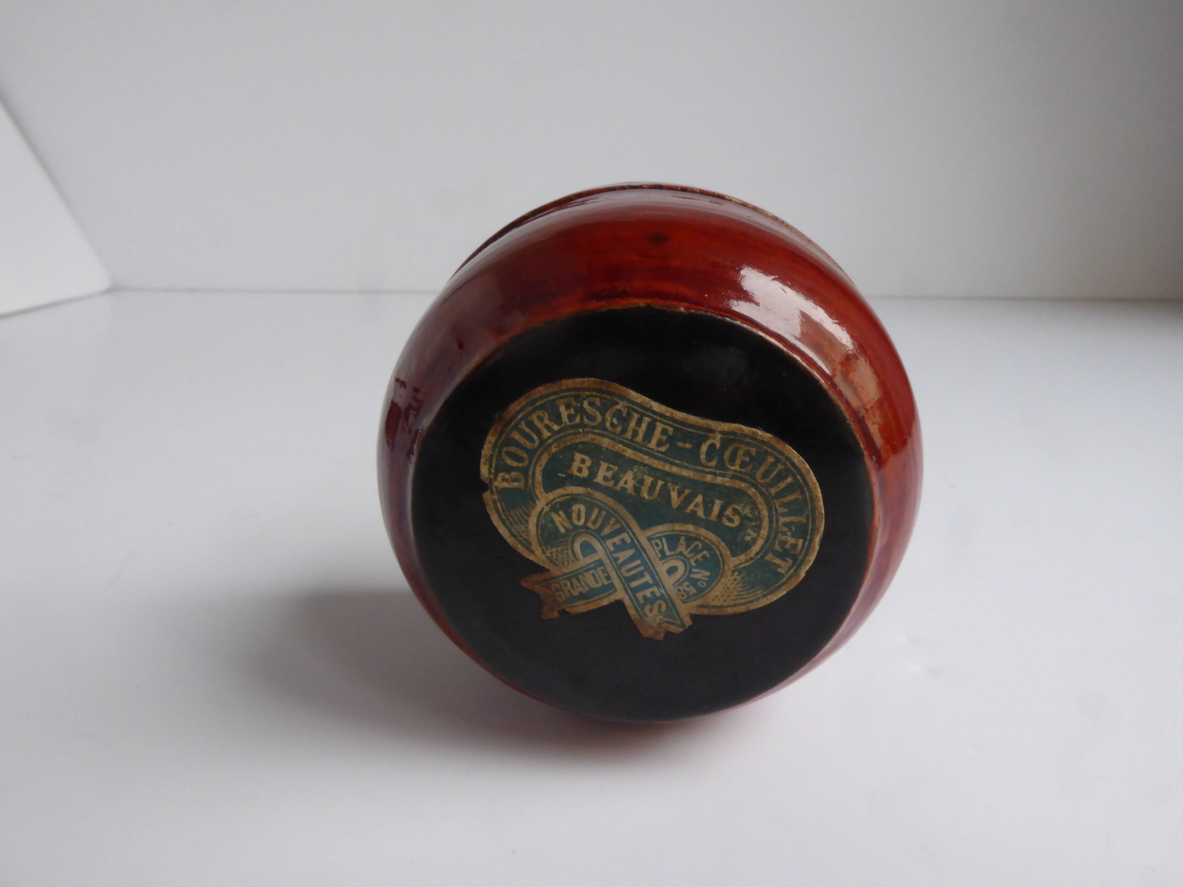 Lacquered wooden box Bouresche - Coeuillet