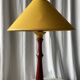 Lampes rustiques bois tourné vintage