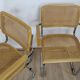 Cesca cantilever b64 chairs with armrests set of 4 attributed to breur italy