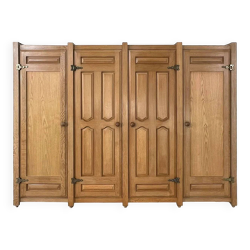 Armoire penderie années 60 par Guillerme et Chambron pour votre Maison