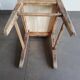 Chaise vintage en bois, années 50