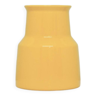 vase vintage jaune ocre uni West Germany Scheurich