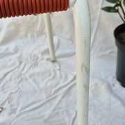 2 chaises enfant scoubidou - années 50