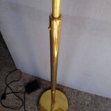 Liseuse / lampadaire articulé ep 1970 laiton doré