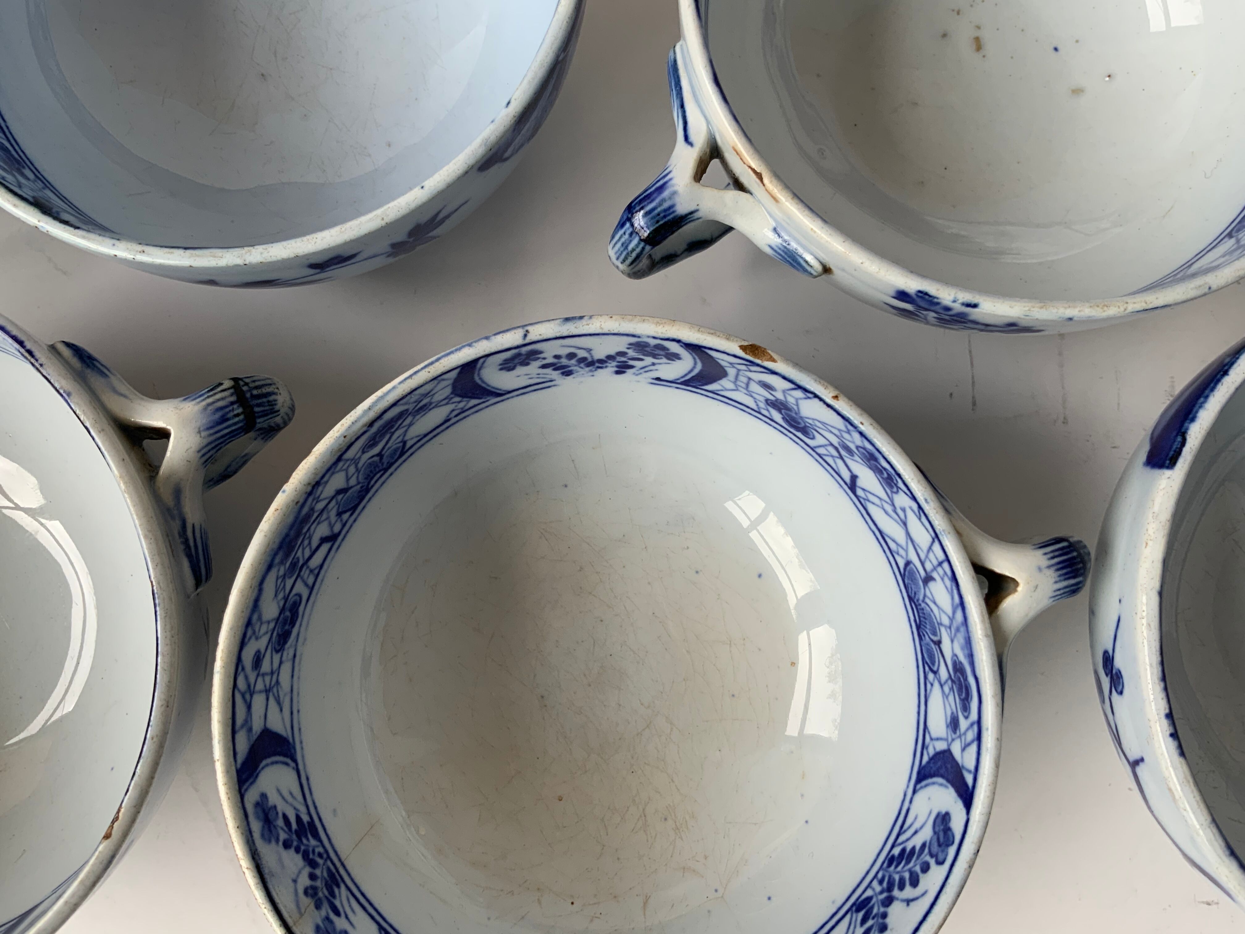 Old cups Creil & Montereau