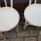 Pair of Baumann chairs made of curved wood