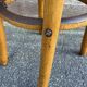 Paire de tabourets de bar bois courbé 1960