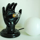 Ceramic hand lamp