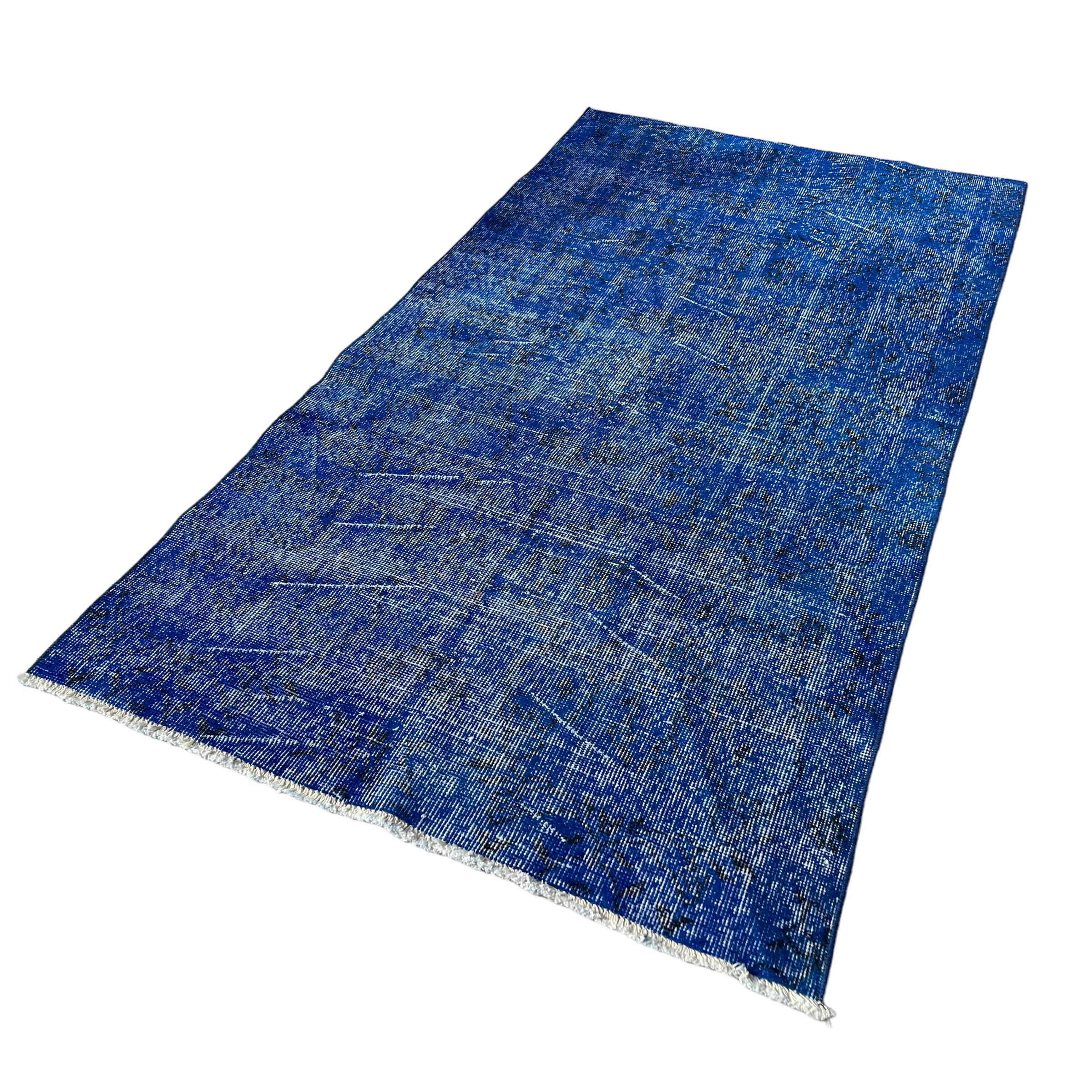 Vintage distressed turkish rug