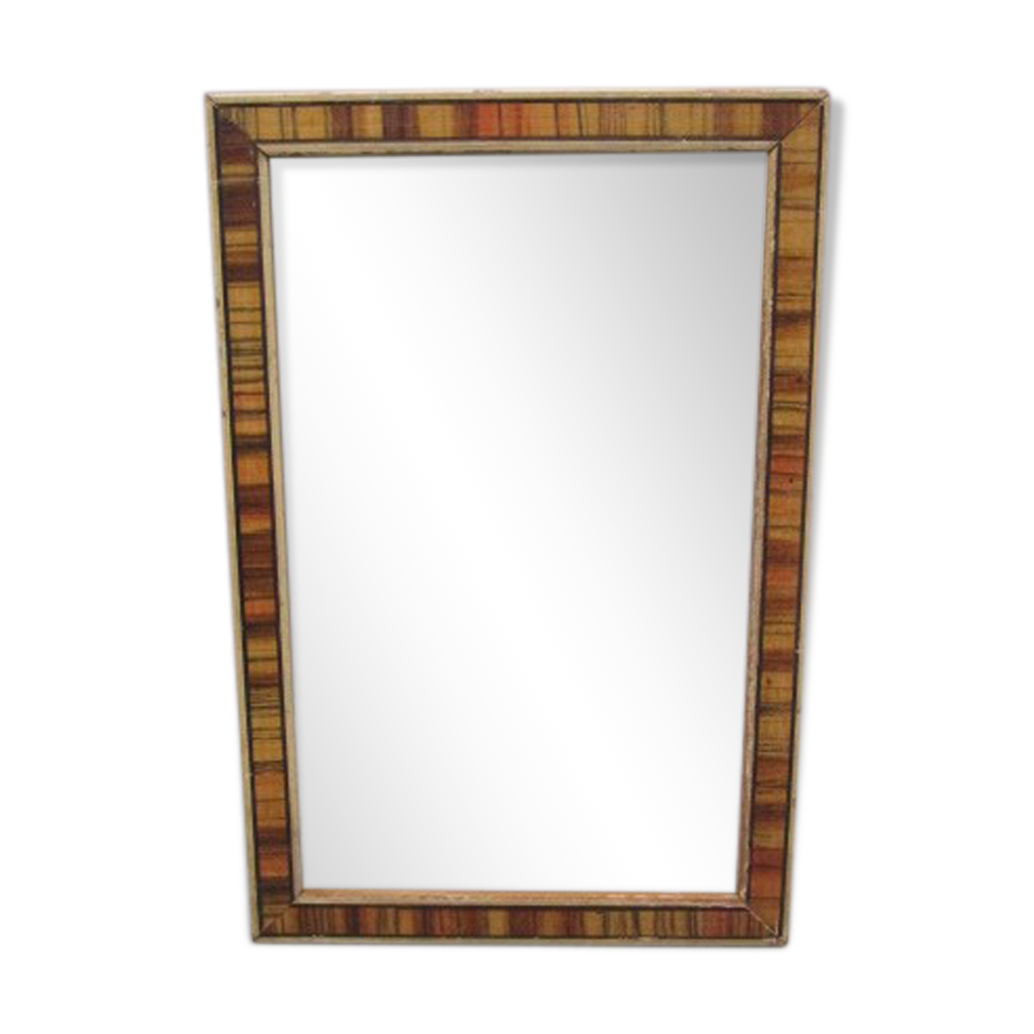 Small old frame in inlaid wood