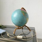 Luminous terrestrial globe Tarride Audoux and Minet