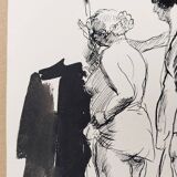 Indian ink by Jean Launois Decoration