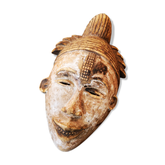 Ancient African mask, Nigeria.