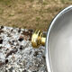 Large Aluminium Champagne Ice Bucket with Gold Tone Handles