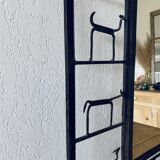 Mirror in ironwork of art