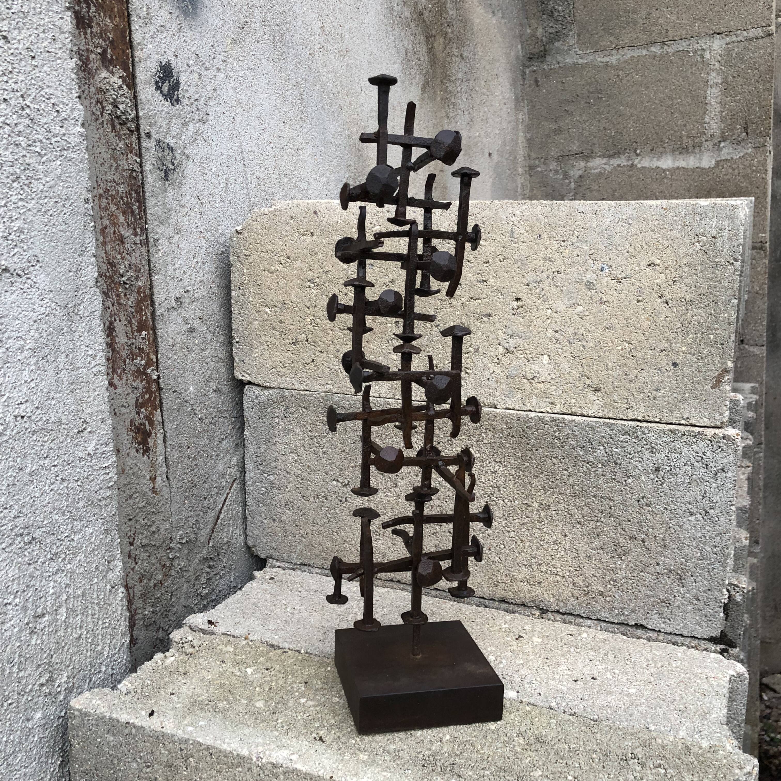 Brutalist sculpture, 1960