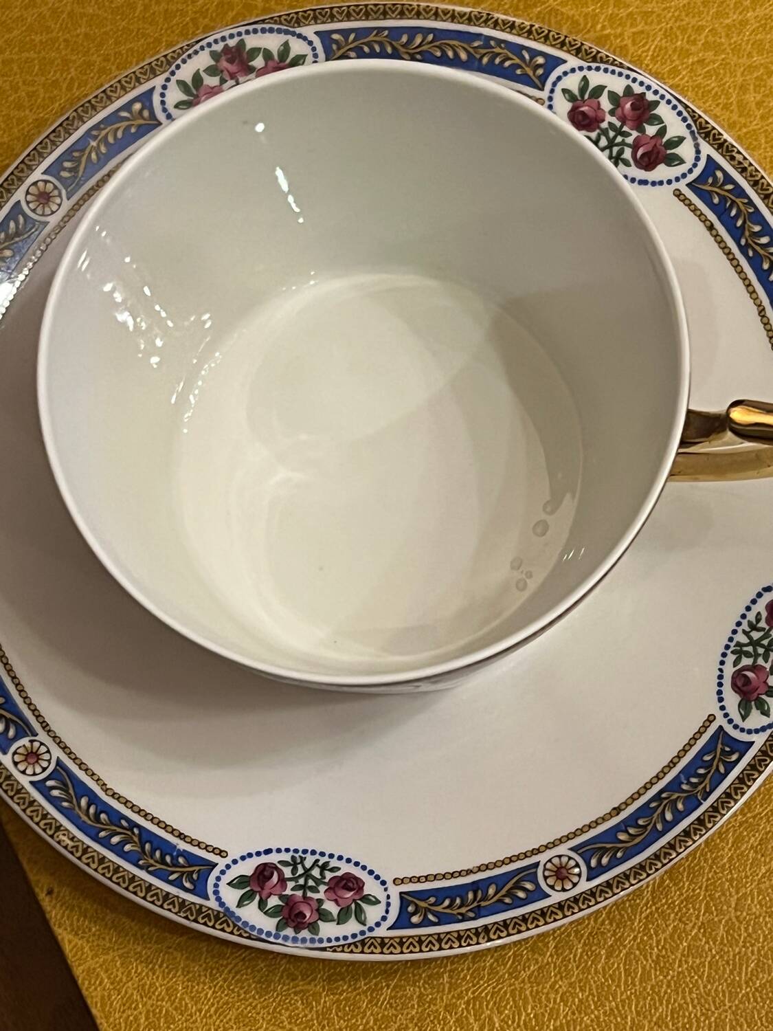 Limoges chocolate cup