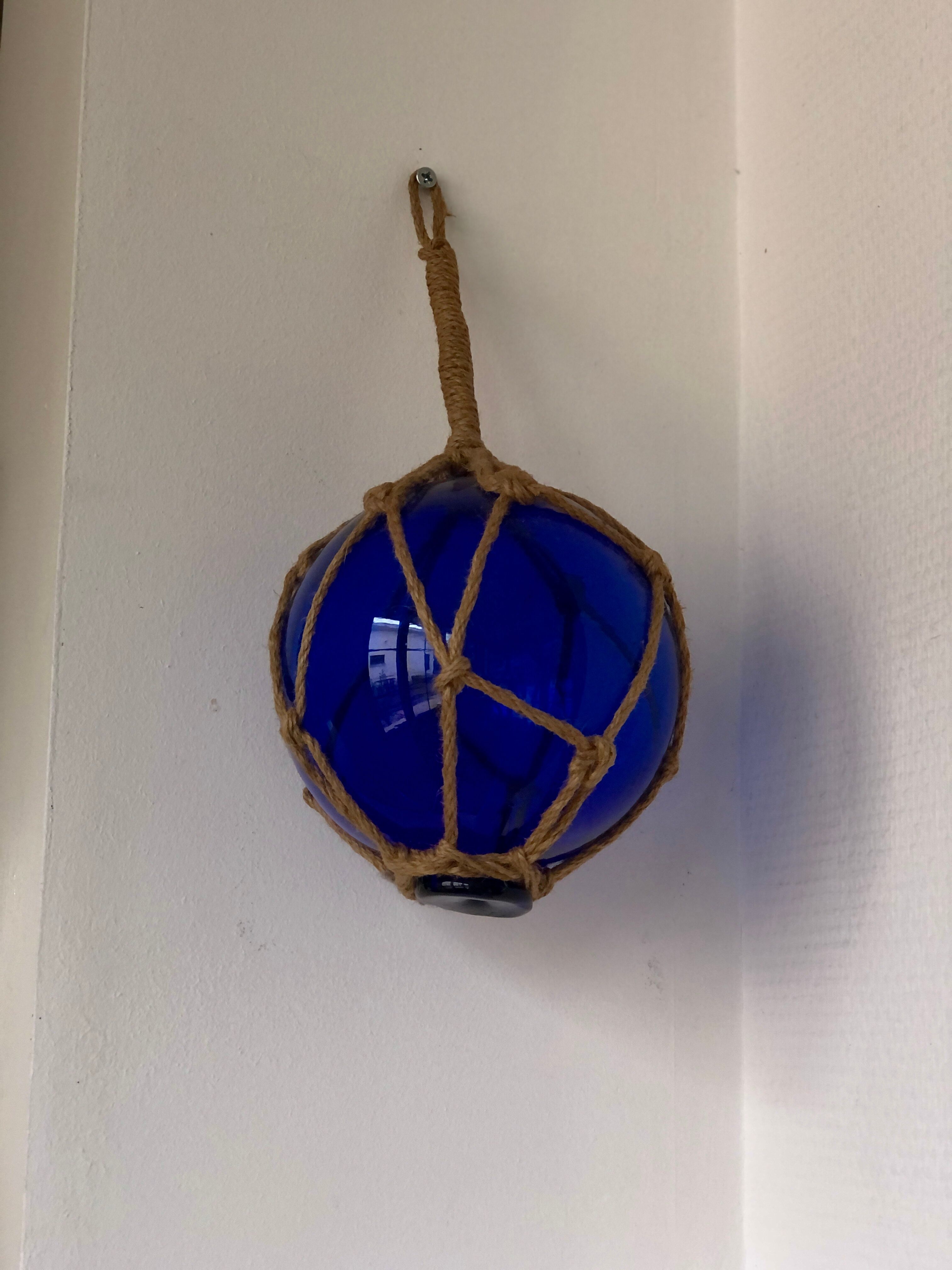 Flotteur pêche bleu