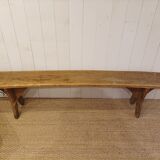 Antique solid wood bench