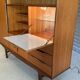 Very beautiful Scandinavian highboard in teak from the 1960s.
