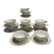 Tasses et sous tasses bernardaud limoges
