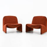 Pair of Alky Armchairs by Giancarlo Piretti for Anonima Castelli, 1970s