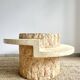 Table basse en travertin magnussen ponte
