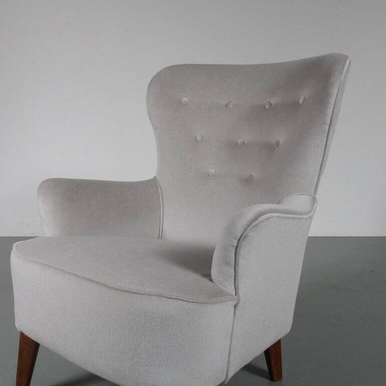 1950s Pair of Theo Ruth Lounge Chairs for Artifort, the Netherlands