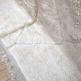 Moroccan Berber carpet Beni Ouarain with diamonds engraved in the frame 3.2x2,15m