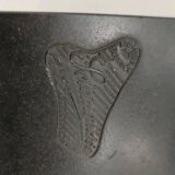 Jacques Hitier Chair 1950 Tubauto Red Bakelite Style Seat