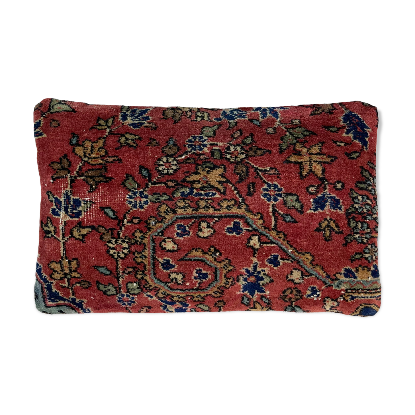 Vintage turkish handmade cushion cover , 30 x 50 cm