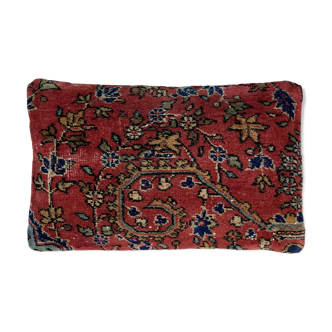 Housse de coussin vintage turque faite à la main, 30 x 50 cm