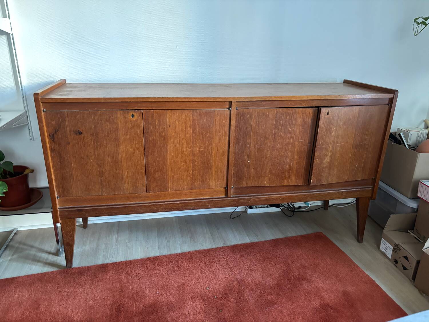 Enfilade Polymeubles 1970s by the David brothers