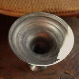 Old metal candle holder