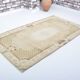 Tapis Oushak vintage aux couleurs douces, référence 3298