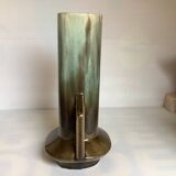 Large flamed ceramic vase Art Nouveau