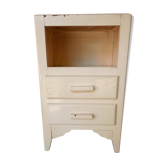 Old storage cabinet with two drawers